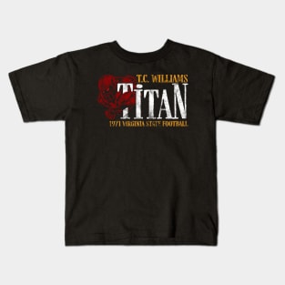 T.C. Williams Titans 1971 Football Kids T-Shirt